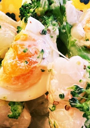ブロッコリーとエビの味噌マヨサラダ-レシピのメイン写真