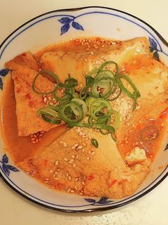 厚揚げの辛味噌煮-レシピのメイン写真