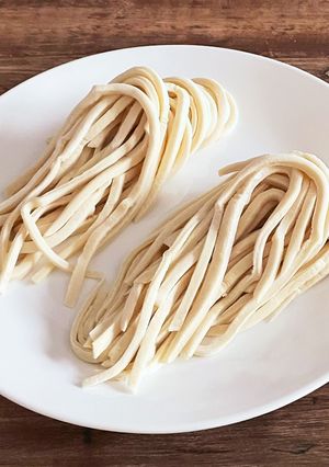 踏まない 簡単 手打ちうどん-レシピのメイン写真