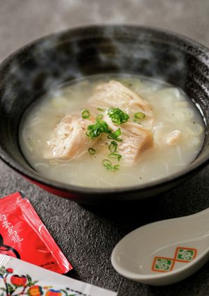 炊飯器で簡単!サラダチキンで参鶏湯-レシピのメイン写真
