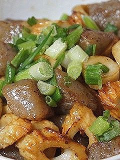 おばんざい 竹輪と蒟蒻の甘辛炒め-レシピのメイン写真