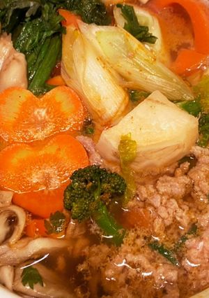 ひとりなべ〜坦々編-レシピのメイン写真