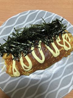 納豆オムレツ*マヨ海苔がけ-レシピのメイン写真