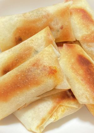 簡単 揚げ焼きかぼちゃパイ-レシピのメイン写真