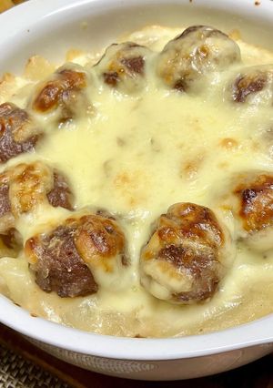 ミートボールポテトグラタン-レシピのメイン写真