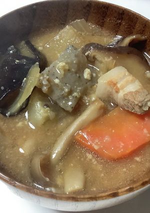 本気で美味しい豚汁-レシピのメイン写真