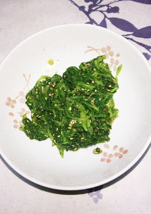胡麻和えの素と、ドレッシングで簡単-レシピのメイン写真