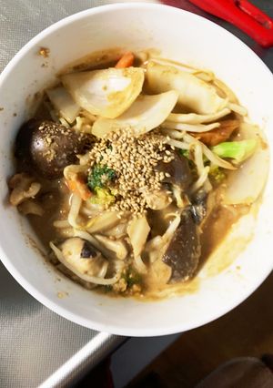 レンジ肉無チクワきな粉ポン酢味野菜炒め-レシピのメイン写真