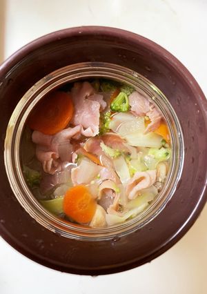 ミネストローネ弁当（息子ラスト弁当）-レシピのメイン写真
