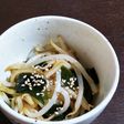 もやしとワカメのナムル