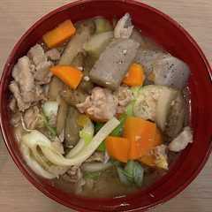 豚汁うどん！！これだけで一食完結！-レシピのメイン写真