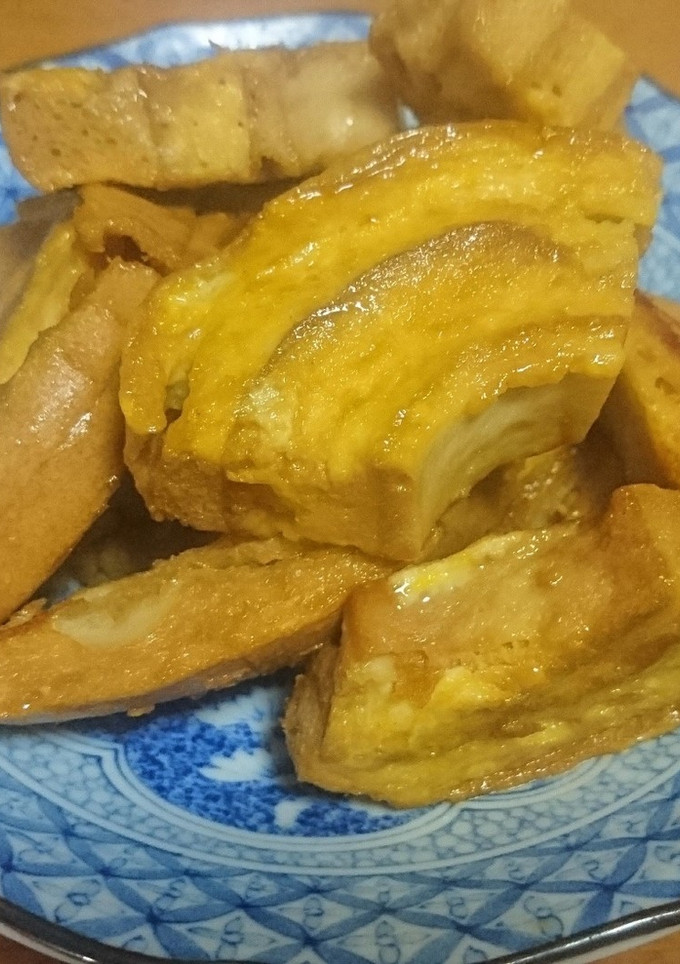 車麩の黒糖煮(骨々ソフトかりんとう)-レシピのメイン写真