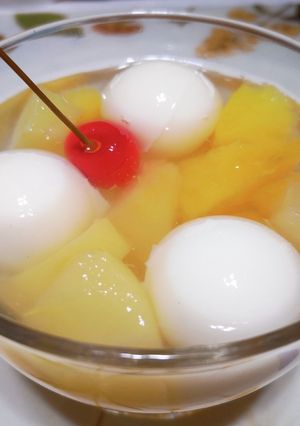 プチまる牛乳寒天フルーツポンチ-レシピのメイン写真