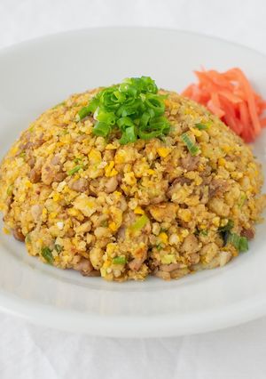 オートミールでパラパラ！黄金炒飯☆-レシピのメイン写真