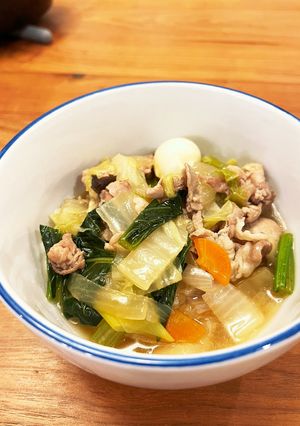 【簡単ご飯】野菜いっぱい我が家の八宝菜-レシピのメイン写真