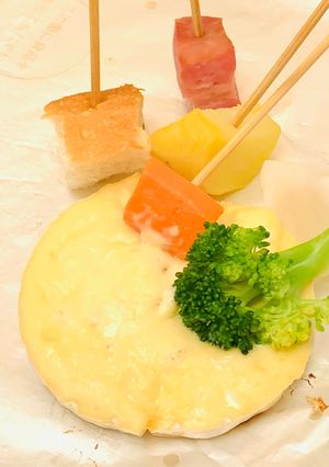 ホットプレートで超簡単チーズフォンデュ-レシピのメイン写真