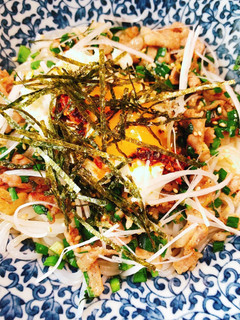 こめ麺に 好きな具をのせ 油そば-レシピのメイン写真
