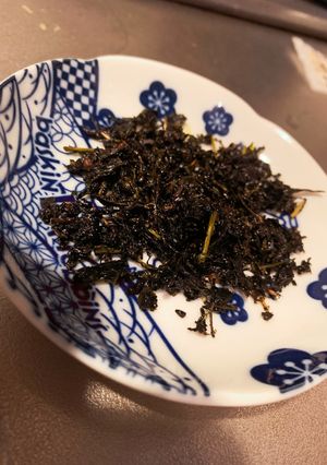 緑茶の出がらしで韓国海苔風！-レシピのメイン写真