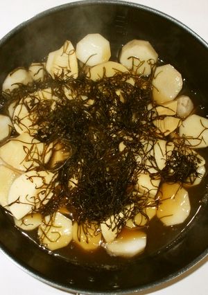 里芋たけのこ昆布煮♪簡単咳・喘息に薬膳-レシピのメイン写真
