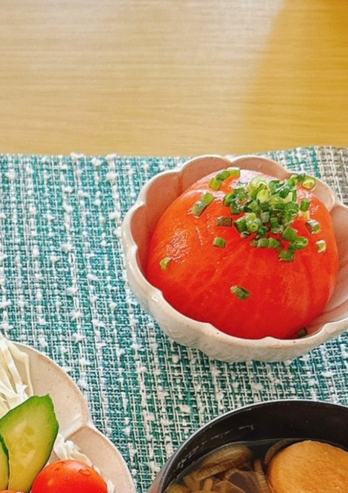 丸ごとトマトのお浸し-レシピのメイン写真