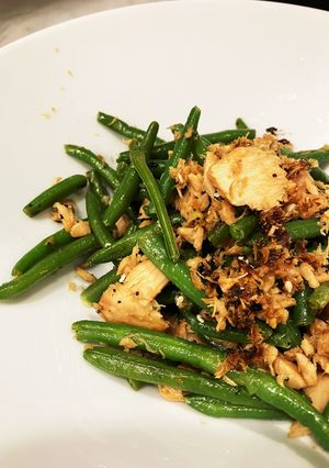 USA在住#インゲンとツナの炒め物-レシピのメイン写真