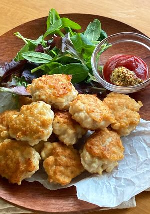 大量生産*香ばし旨い!海老チキナゲット-レシピのメイン写真