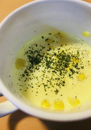 牛乳で作る●ホットミルク・コーンスープ-レシピのメイン写真