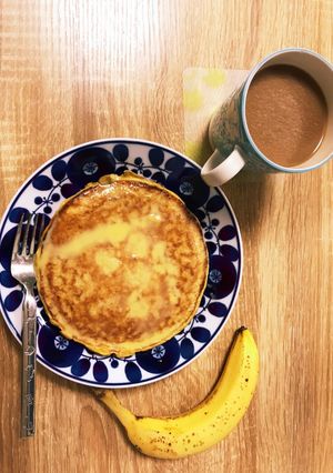 オートミールパンケーキ-レシピのメイン写真