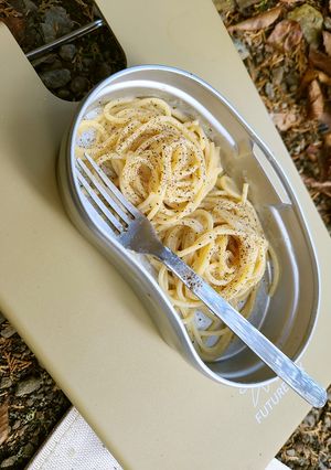 山のカチョエペペ-レシピのメイン写真