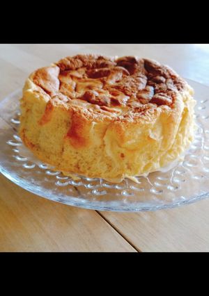 Xmas☆スフレチーズケーキ☆ダイエット-レシピのメイン写真