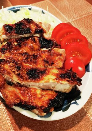 美味しいガーリックチキンステーキ-レシピのメイン写真