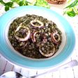 ◈焼き海苔で♪イカ墨リゾット??◈