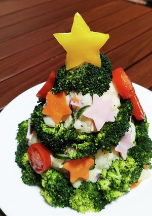 ポテトサラダツリー-レシピのメイン写真