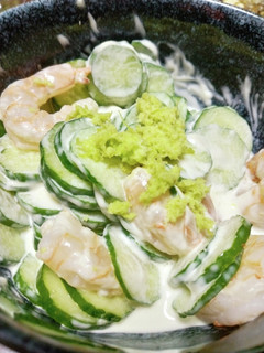 フレッシュわさびのサラダ-レシピのメイン写真