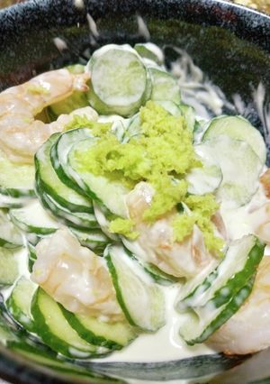 フレッシュわさびのサラダ-レシピのメイン写真