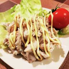 รูปของ ささみのスパイシーサラダチキン