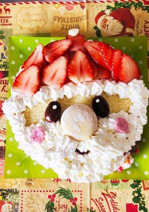 サンタクロース ケーキ-レシピのメイン写真