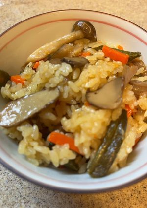 丸美屋松茸釜めしの素（栄養アップVer）-レシピのメイン写真