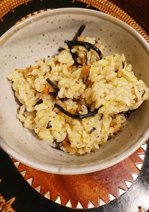 ひじき飯柚子皮和え-レシピのメイン写真
