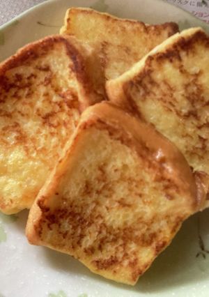 レンジで時短!ふわふわフレンチトースト-レシピのメイン写真