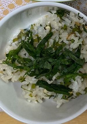 大根の葉で混ぜご飯-レシピのメイン写真