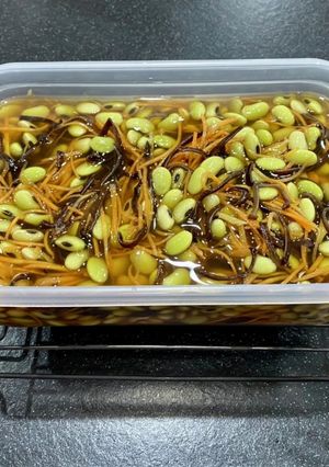 豆の茹で始めから当日完成！甘すぎない酢豆-レシピのメイン写真