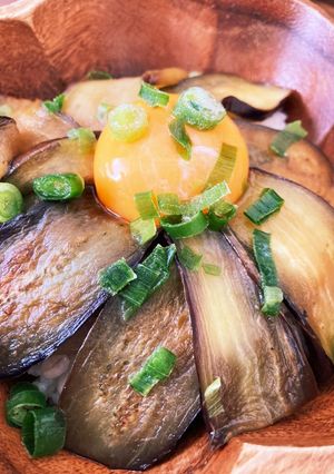 茄子の蒲焼丼-レシピのメイン写真