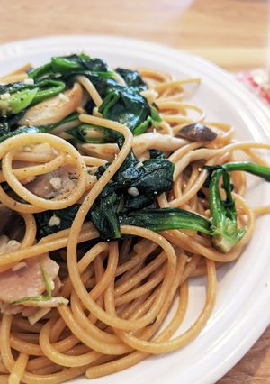 桃屋のにんにくで♪ペペロンチーノ-レシピのメイン写真
