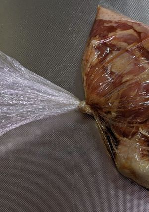 食材を真空にして保存する方法-レシピのメイン写真