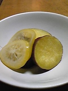 さつま芋のはちみつレモン煮-レシピのメイン写真