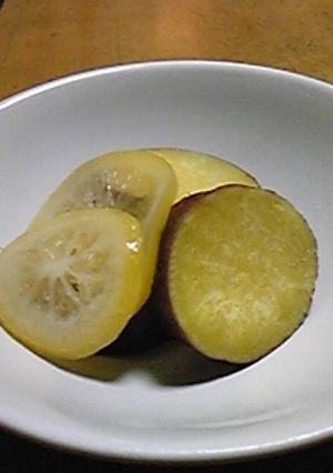 さつま芋のはちみつレモン煮-レシピのメイン写真