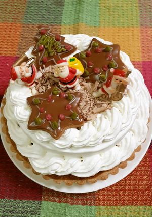 チャイ味タルト♡クリスマスデコレーション-レシピのメイン写真