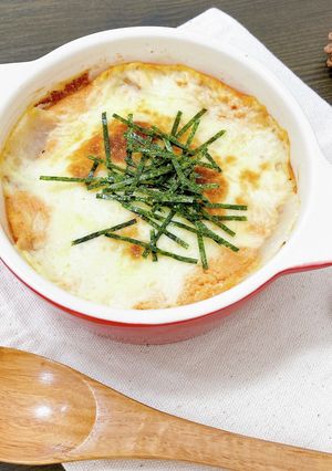 トースターで簡単!明太マヨもちグラタン-レシピのメイン写真