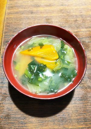 根菜と葉野菜こし味噌汁-レシピのメイン写真